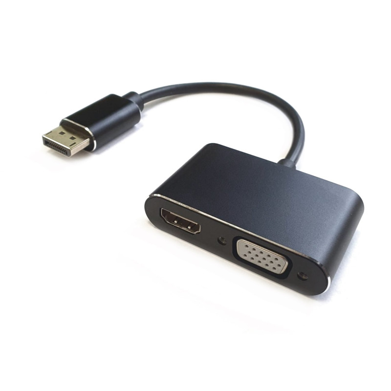 RoGer RO-DP2VGA+HDMI-BK