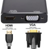 RoGer RO-DP2VGA+HDMI-BK