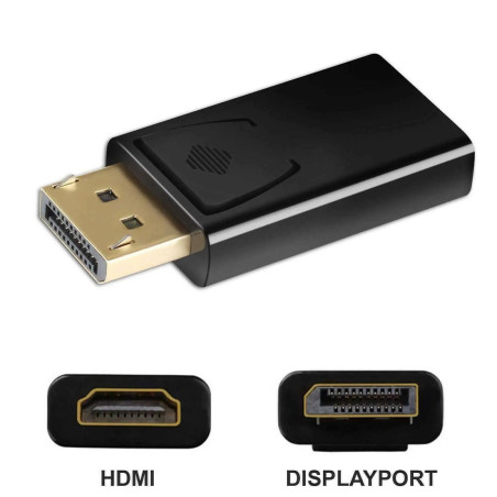 RoGer RO-DP2HDMI1080-BK