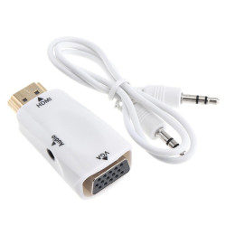 RoGer HDMI to VGA (+Audio) Converter