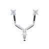 Multibrackets MB-7086 Monitor holder with height adjustment for 2 monitors