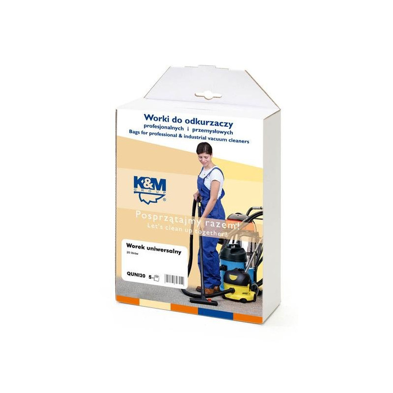 K&M KM-QUNI30.A Vacuum cleaner bag universal