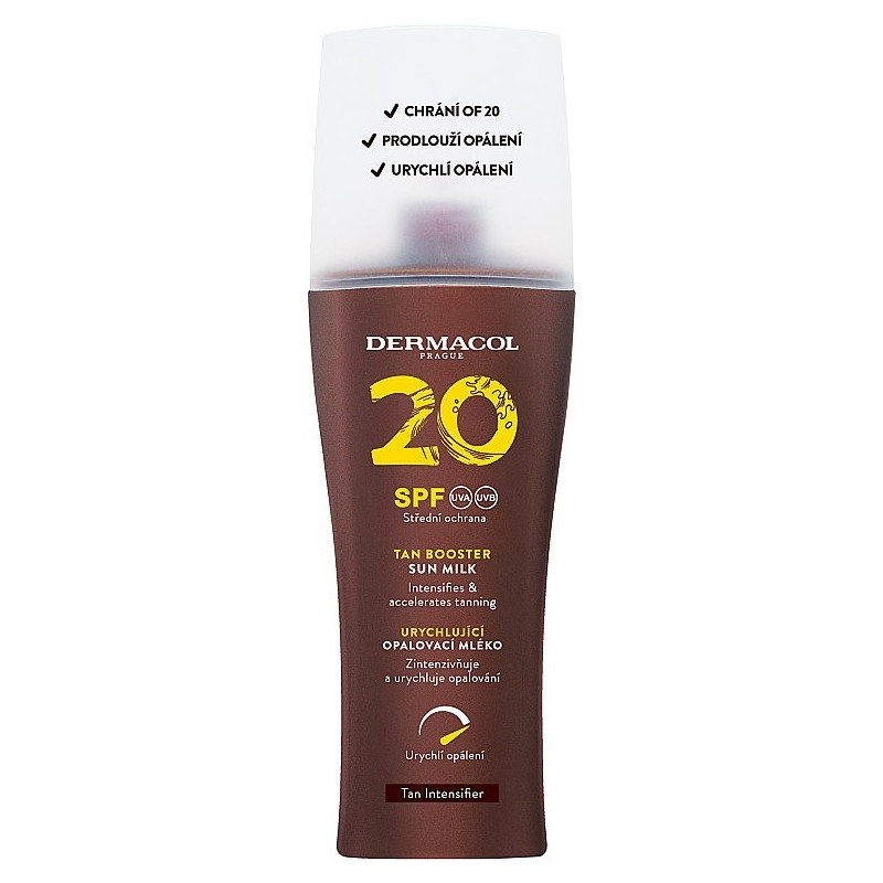 Dermacol SPF20 Tan Booster Sun Milk 200 ml