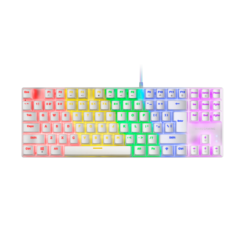 Mars Gaming  MK80 Gaming Mechanical Keyboard RGB / Brown Switch / US