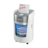 Leitz IQ OptiMax Small Office 350 paper shredder Micro-cut shredding 58 dB 22.3 cm Grey, White
