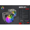 Mars Gaming MCPU-XT CPU Cooler Dual Tower Cooling 300W 2x120mm ARGB