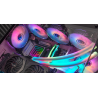 Mars Gaming MF-3DKIT Infinity Mirror ARGB 120mm Remote Control Computer Cooler Kit