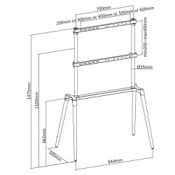 Nedis TVSM7250BK