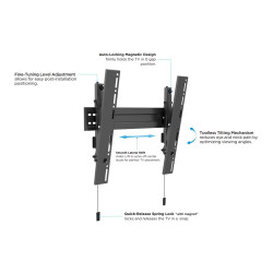 Multibrackets MB-5532 TV wall bracket with tilt TV up to 55" / 35kg