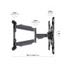 Multibrackets MB-1725 M VESA Flexarm Full Motion Single up to 50" / 30kg