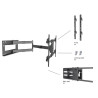 Multibrackets MB-6539 TV Wall-Mount Bracket for TVs up to 75" / 40kg