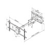 Multibrackets MB-6539 TV Wall-Mount Bracket for TVs up to 75" / 40kg