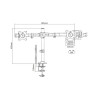 Multibrackets MB-3309 Deskmount for 2 monitors up to 27" / 7.5kg