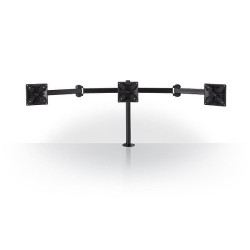 Nedis ERGOTMM100BK Table mount for 3 monitor up to 14-24 "