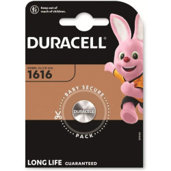 Duracell CR1616 Lithium 3V Tablet Battery
