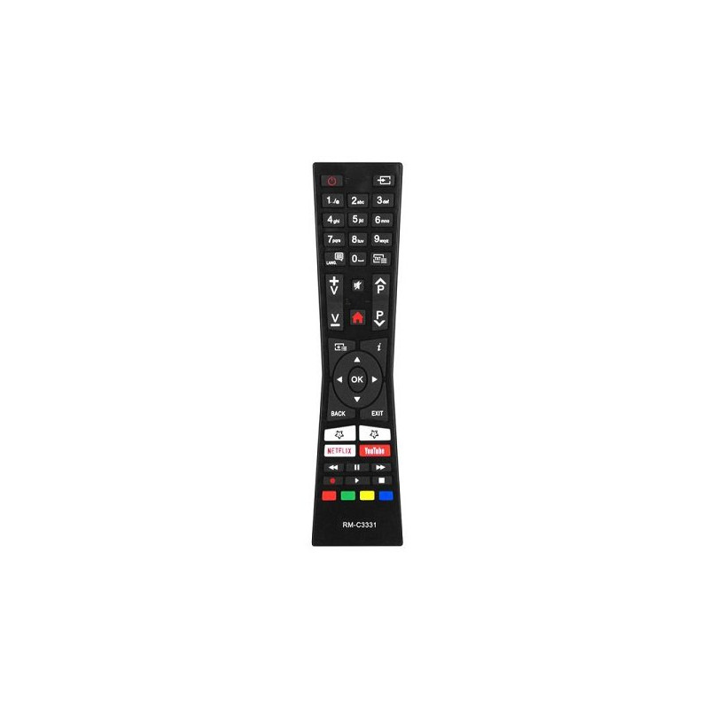 Lamex LXP3331 TV remote control TV LCD / LED / JVC / VESTEL / HYUNDAI RM-C3331 NETFLIX / YOUTUBE