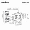 Nedis TVWM1510BK