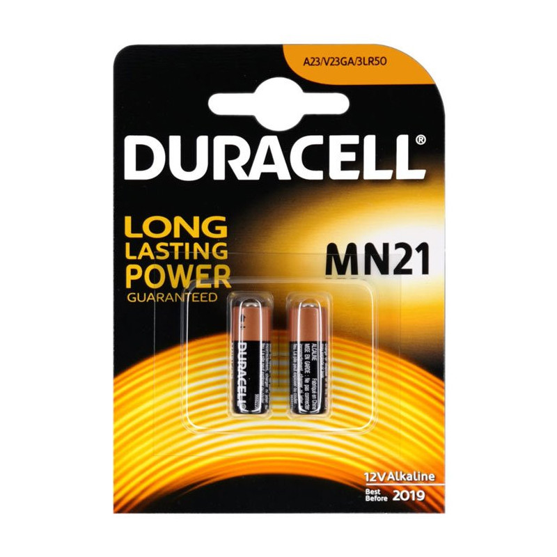 Duracell MN21 Alkaline 3LR50 12V 1.5V Batteries 2pcs