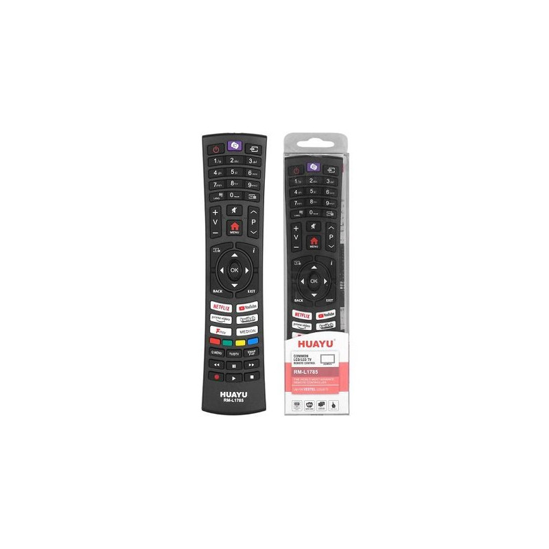 Lamex LXH1785 TV pults TV LCD VESTEL RM-L1785 SMART / NETFLIX / YOUTUBE / PRIME VIDEO