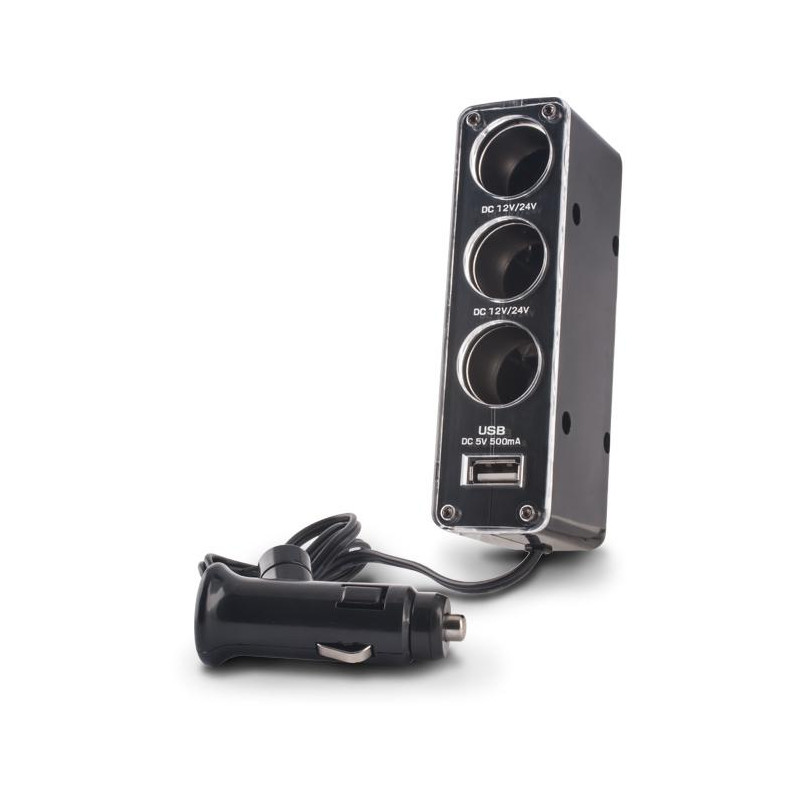 Forever 3 x Car Charger Socket Spliiter