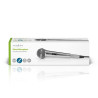 Nedis MPWD45GY Microphone / 5m / Silver