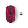 Nedis MSWS500PK Wireless mouse 1600 DPI