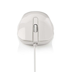 Nedis MSWD300WT Optical mouse 1000 DPI