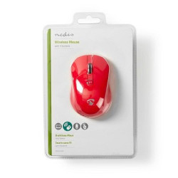 Nedis MSWS400RD Wireless Mouse 800 / 1200 / 1600 DPI