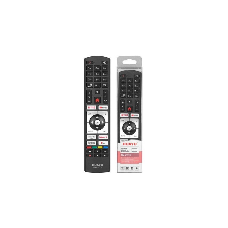 Lamex LXH1773 TV remote control TV LCD VESTEL RM-L1773 SMART / NETFLIX / YOUTUBE / PRIME VIDEO / RAKUTEN