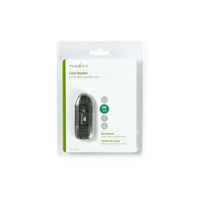 Nedis CRDRU2100BK Cardreader