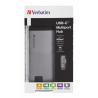 Verbatim USB-C Multiport hub HDMI / LAN / USB / SD / MicroSD