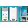 Govee B6067 Tri-Angle RGBIC LED Smart Panel Bluetooth / Wi-Fi / 10pcs