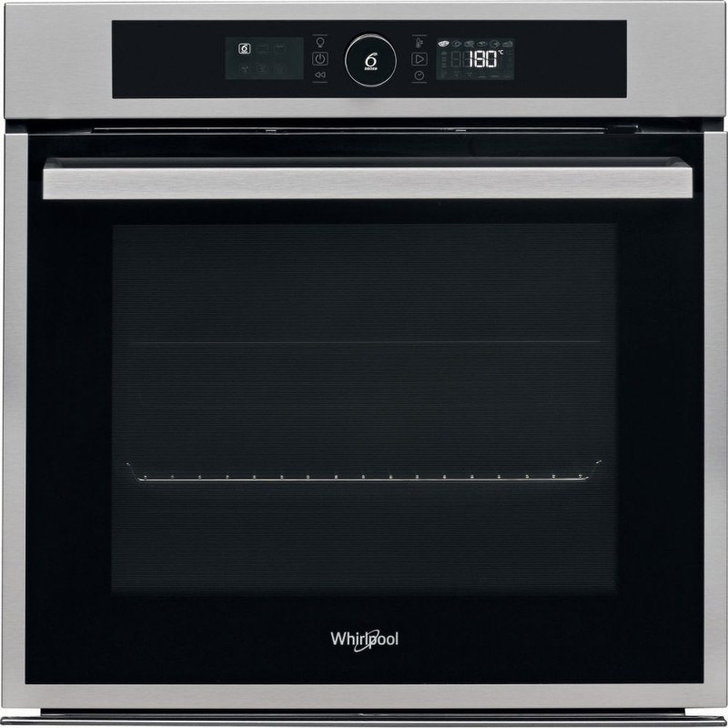 Whirlpool OAKZ9 6180 HM IX 73 L Black, Satin steel