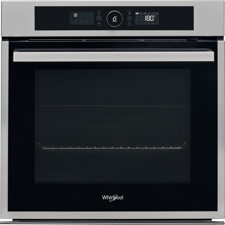 Whirlpool OAKZ9 6180 HM IX 73 L Juoda, Pusiau blizgi plieno