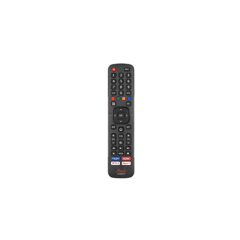 Lamex LXEN2B127H TV remote control TV LCD Hisense EN2B127H / NETFLIX YOUTUBE / PRIME VIDEO / RAKUTEN