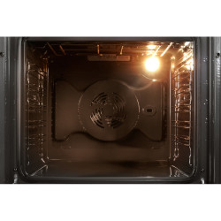 Whirlpool OAKZ9 6180 HM IX 73 L Juoda, Pusiau blizgi plieno