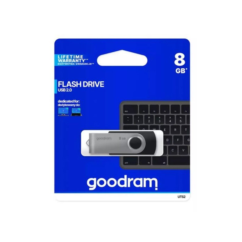 Goodram 8GB UTS2 USB 2.0 Flash Memory