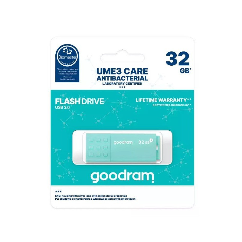 Goodram 32GB UME3 Care USB 3.0 Flash Memory