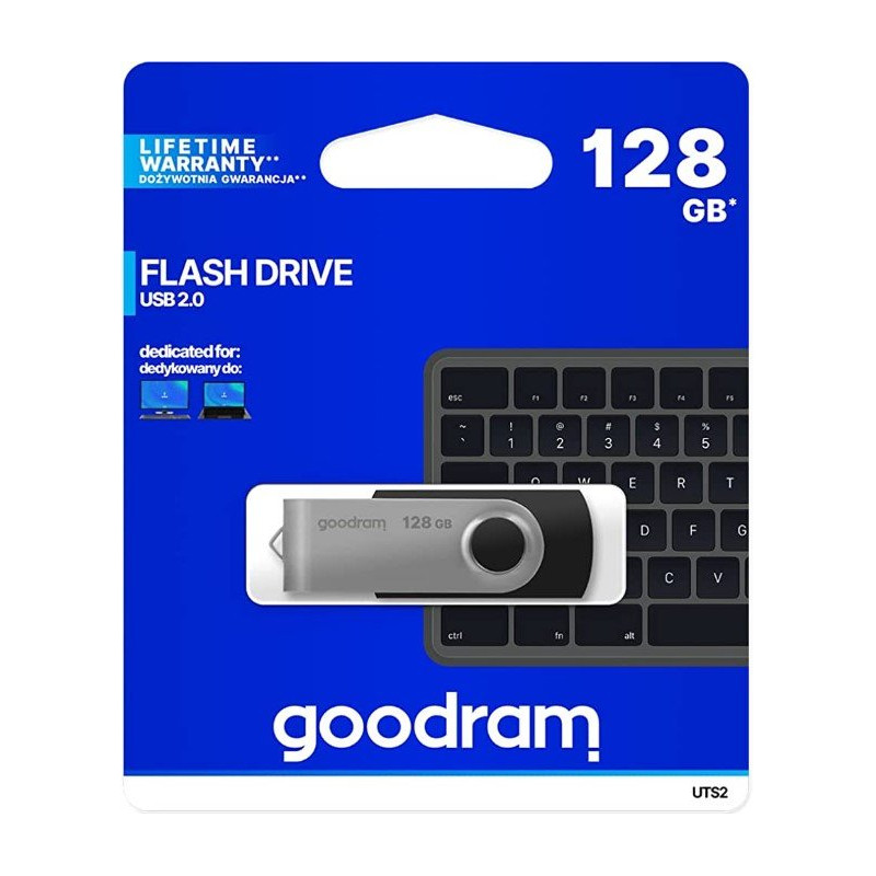 Goodram 128GB  UTS2 USB 2.0 Flash Memory