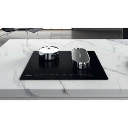 Whirlpool WB S2560 NE Black Built-in 59 cm Zone induction hob 4 zone(s)