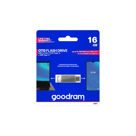 Goodram 16GB ODA3 USB 3.2 Flash Memory
