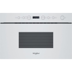 Whirlpool WMN14BW Balta Mikrobangų krosnelė su kepsninės funkcija Įmontuoti 22 L 750 W
