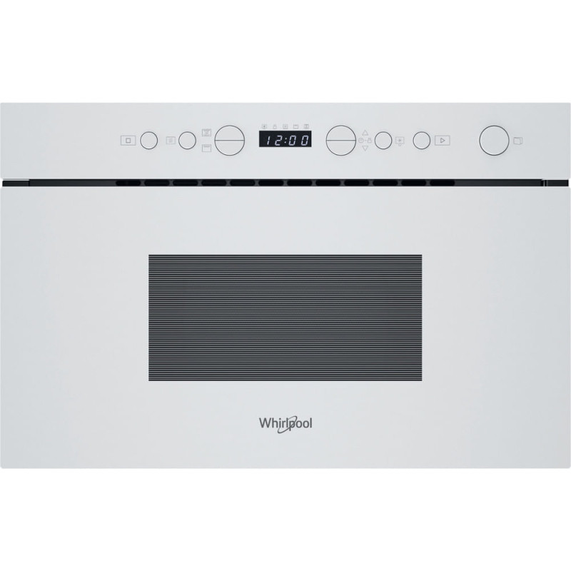 Whirlpool WMN14BW Balta Mikrobangų krosnelė su kepsninės funkcija Įmontuoti 22 L 750 W