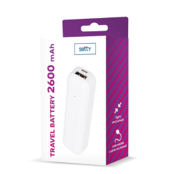 Setty Power Bank 2600 mAh