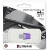Kingston 64GB microDuo 3C  USB Type-A + USB Type-C Flash Memory