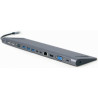 Gembird USB Type-C Multi-Port Adapter + Card Reader