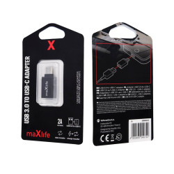 Maxlife USB 3.0 to USB-C Adapter