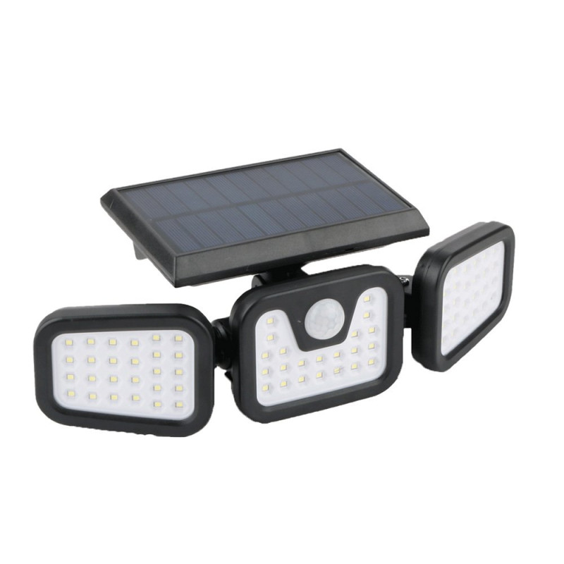 Forever Light SUNARI Solar Lamp LED /  FLS-03 74*SMD PIR / 8W / 600lm / 6000K / 2400mAh / Li-Ion