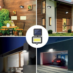 Forever Light SUNARI Solar Lamp  LED / FLS-06 / COB PIR / 8W /  600lm / 6000K / 1800mAh / Li-Ion