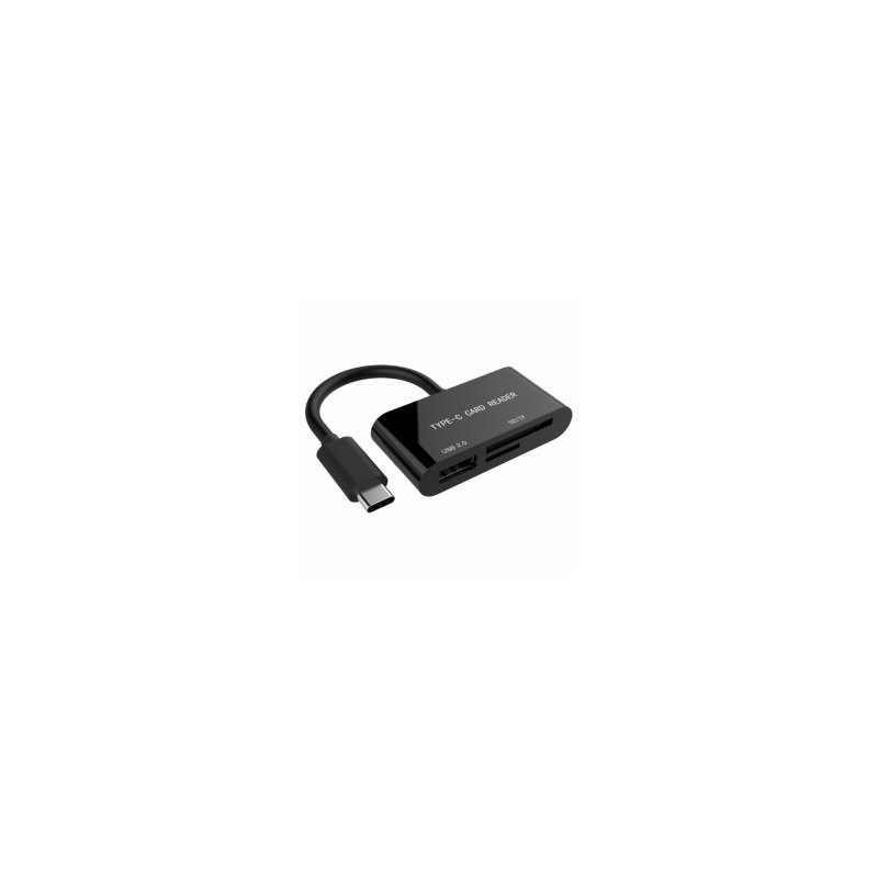 Gembird Card Reader USB Type-C /  SDXC / SD Micro-SD / USB 2.0 / Female
